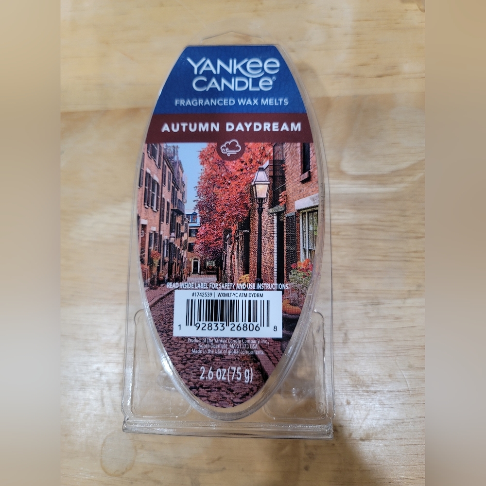Yankee Candle fragrance wax melts Autumn Daydream